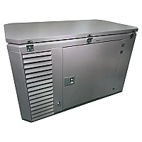 Бензиновый генератор FUBAG BS 14000 A ES в супертихом зимнем кожухе 1700SS RAL 7024