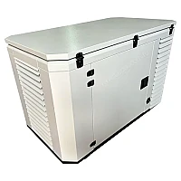 Бензиновый генератор FUBAG BS 14000 A ES в супертихом зимнем кожухе 1700SS RAL 7035