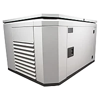 Бензиновый генератор FUBAG BS 14000 A ES в тихом зимнем кожухе 1600 RAL 7035
