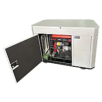 Бензиновый генератор A-iPower A13000TEAX в тихом зимнем кожухе 1600 RAL 7035