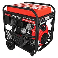 Бензиновый генератор A-iPower A17000EAX в тихом зимнем кожухе 1600 RAL 7035 + блок автозапуска A-iPower 230В/400В 100А 8 ПИН