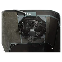 Бензиновый генератор FUBAG BS 9000 A ES в тихом зимнем кожухе 1200 RAL 7035